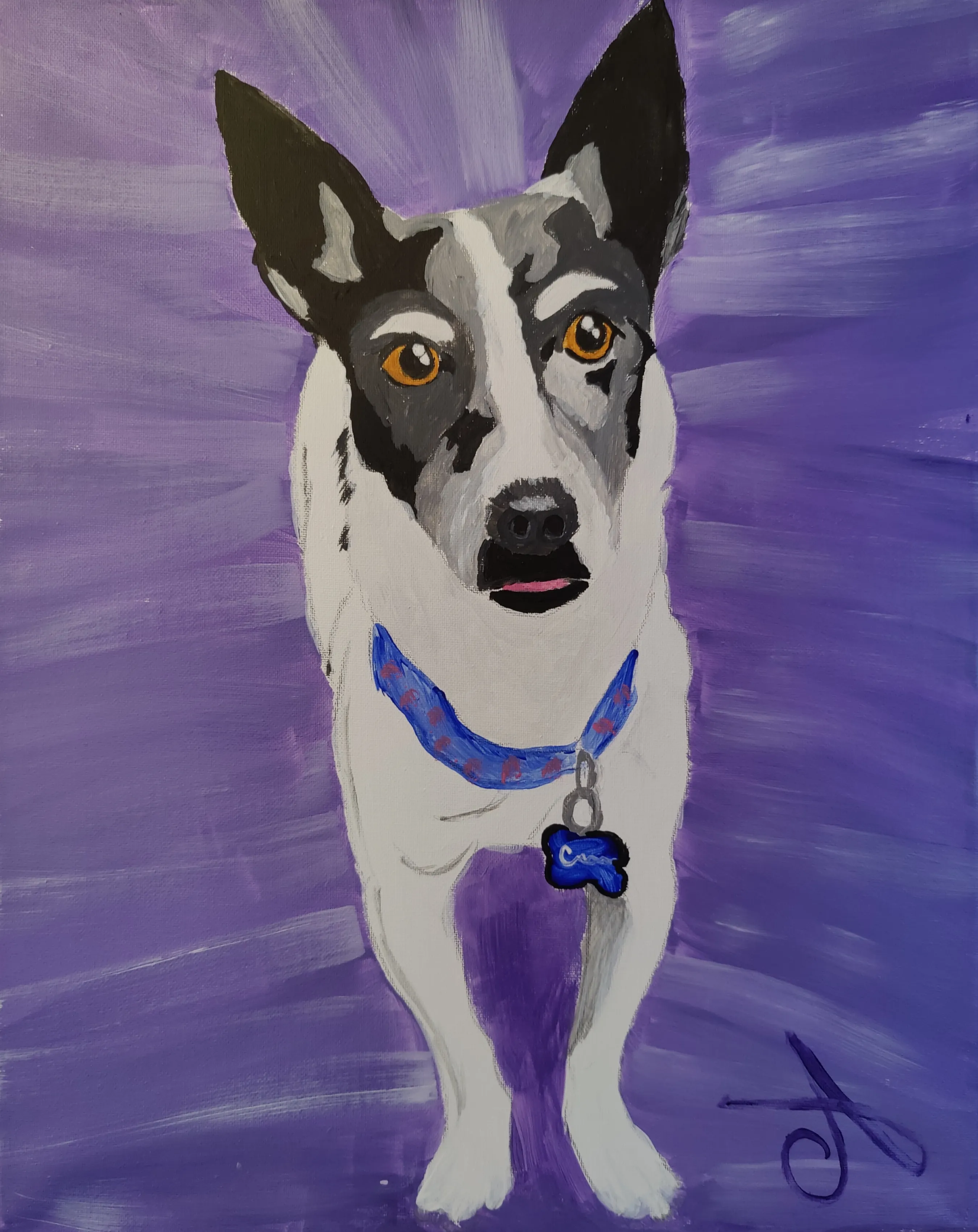 Charles, painted by Anna