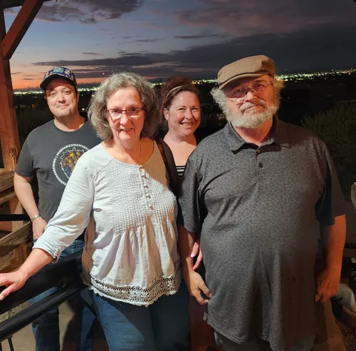 Me, Mom, Anna, & Dad @ T-Bones