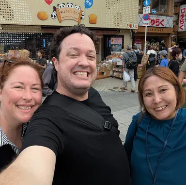 Selfie with Mami, our tour guide