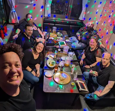 Group picture at JoySound Karaoke