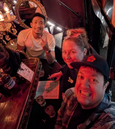 Another Group picture at Bar Asyl