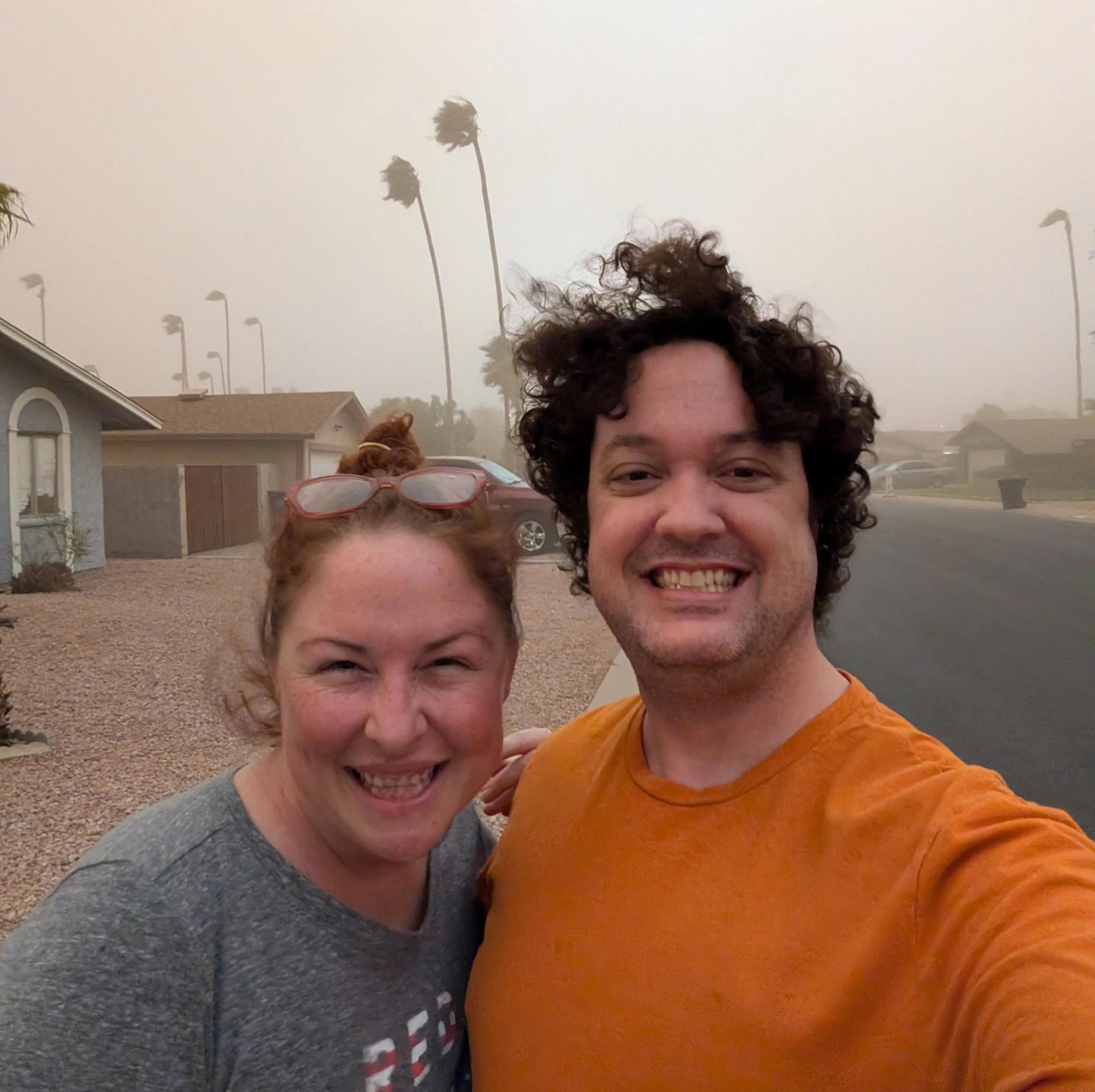 Dust Storm Selfie