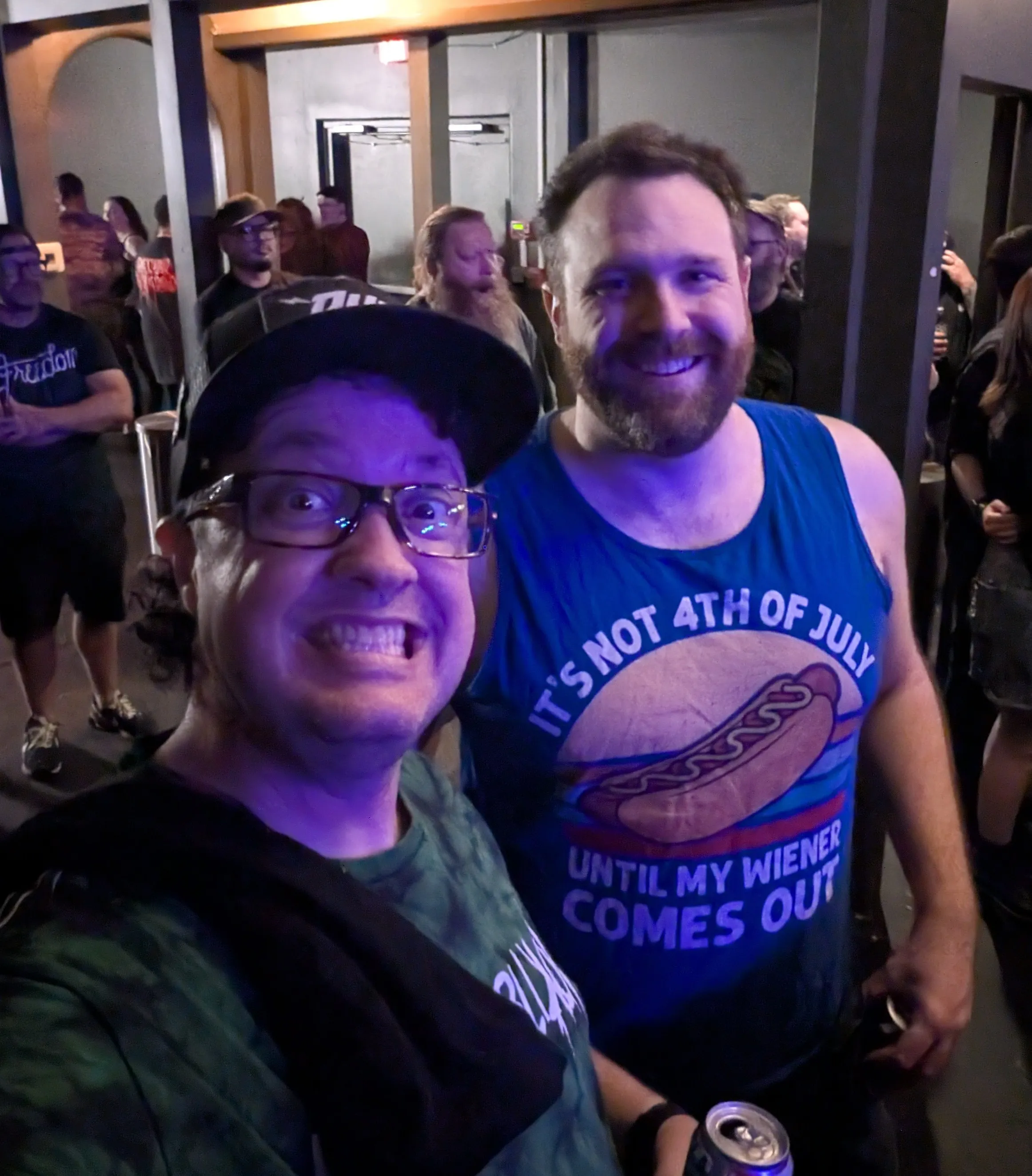 Joe and Levi at a Psychostick Concert