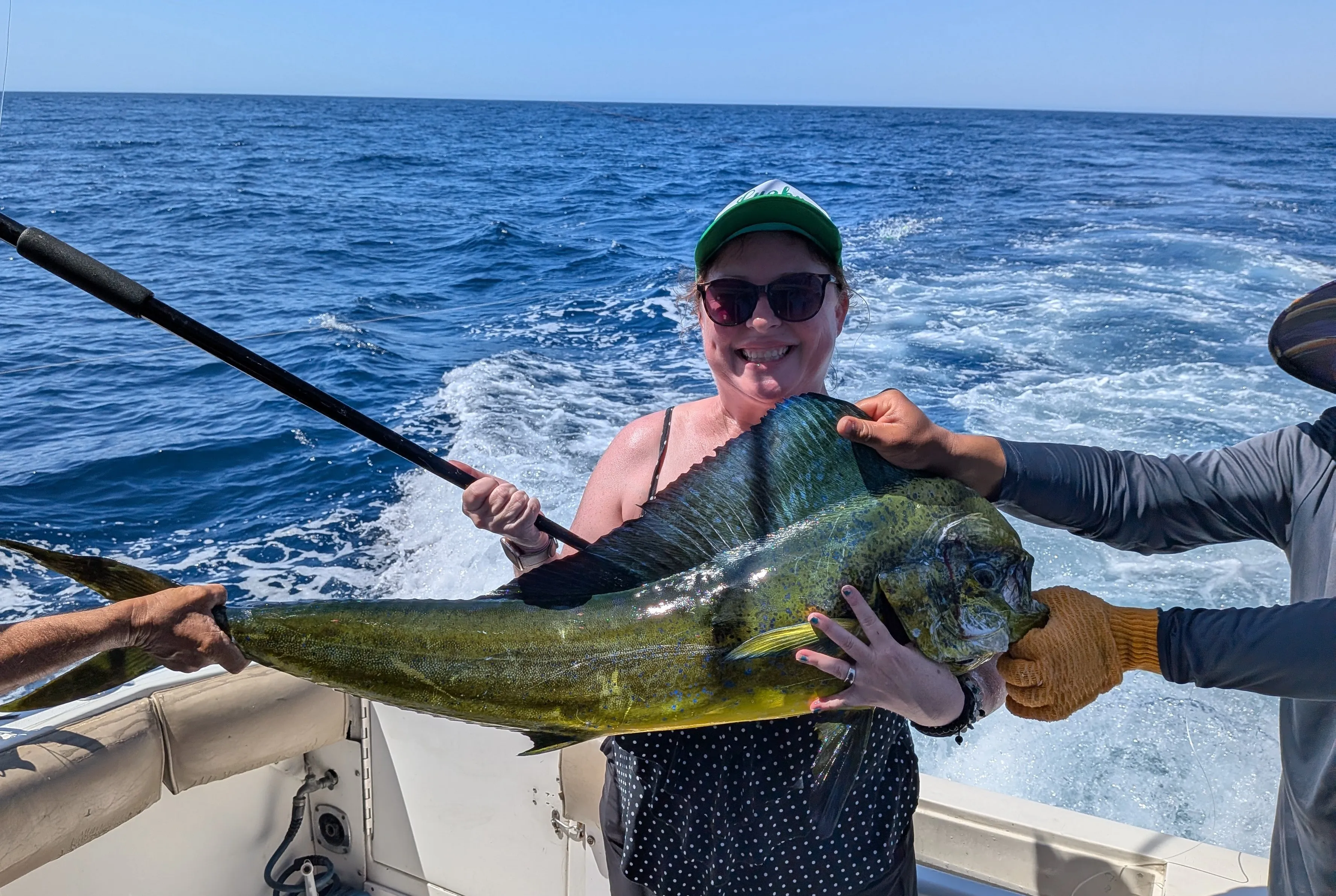 Anna Caught a Dorado!
