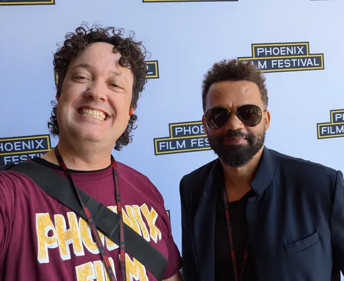 Carlitos and I at Phoenix Film Festival