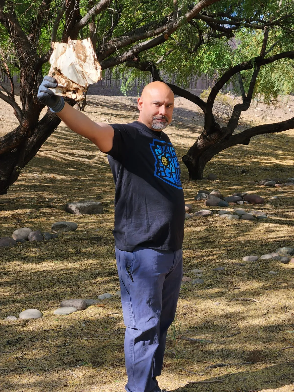 Larry with the best trash