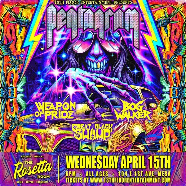 Venue Flyer for Rosetta Room