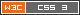 CSS Valid Antipixel Badge